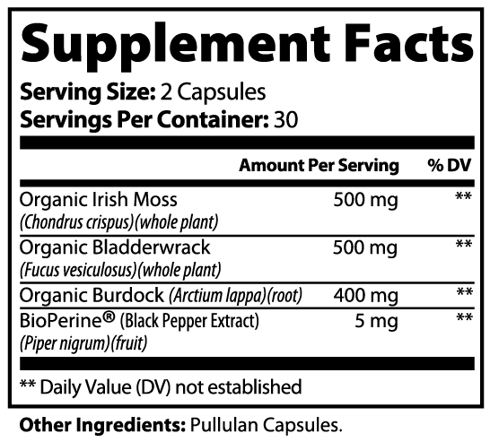 Organic Pure Sea Moss