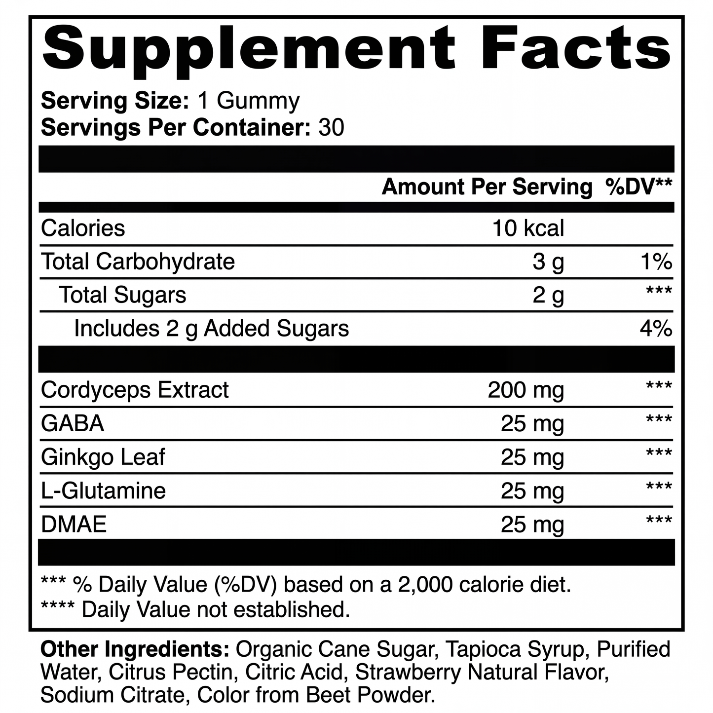 Vital® Cordyceps Focus Gummies