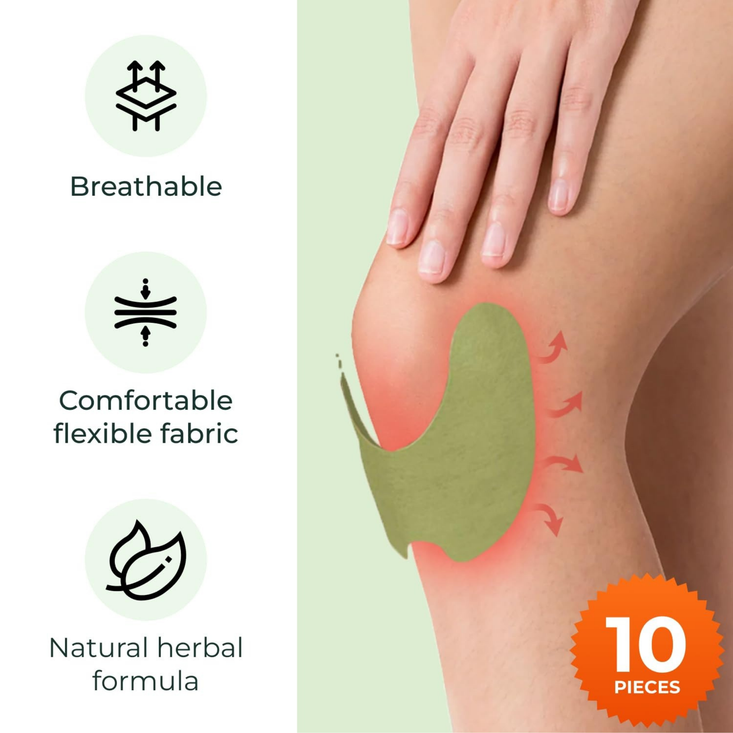 Vital® Natural Knee Relief Patches