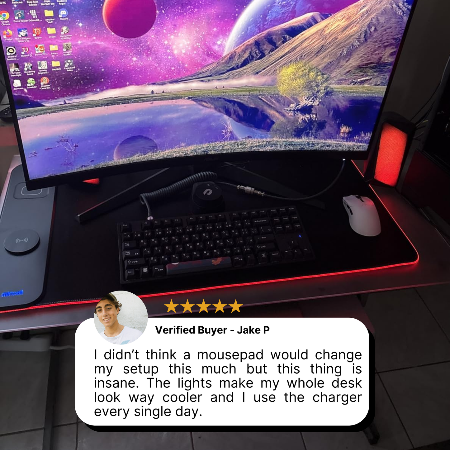 Vital® Battle Charge Wireless Gaming Pad