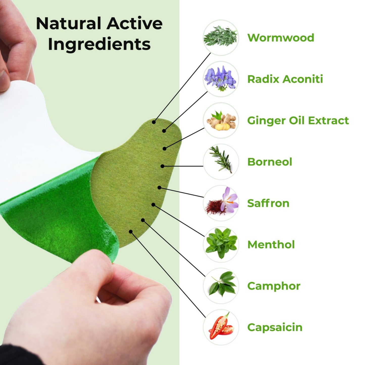 Vital® Natural Knee Relief Patches