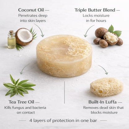 Vital™ Diabetic Exfoliating Luffa Bar